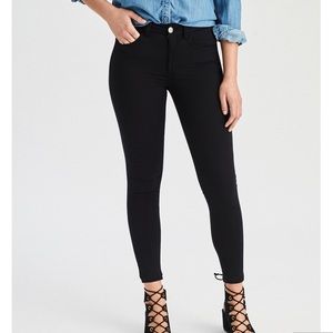 American Eagle Hi-Rise Jeggings. Super Stretch.